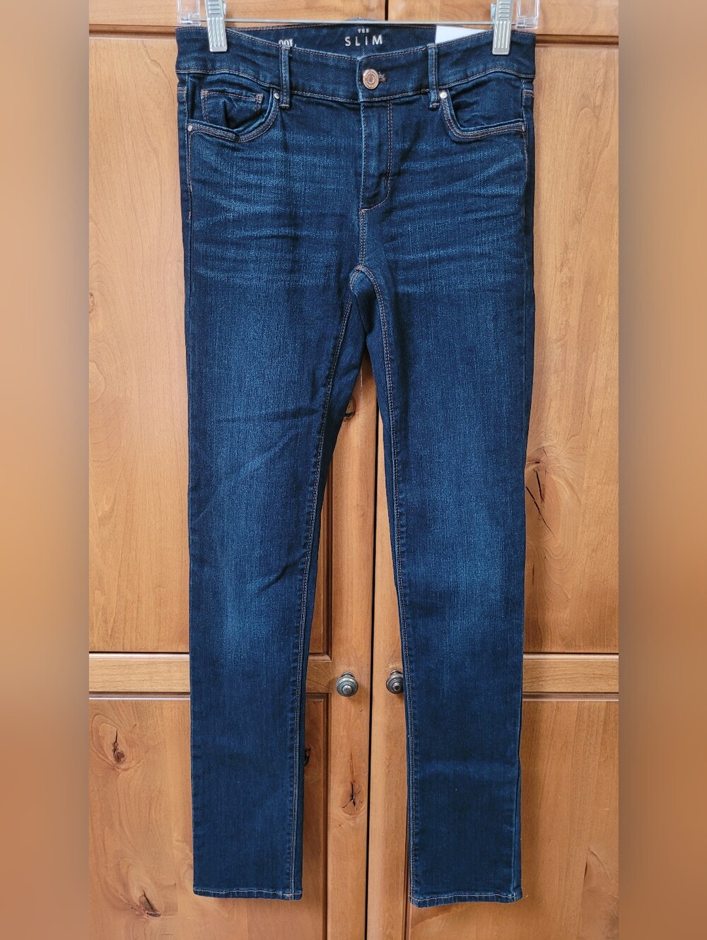 NWT | White House Black Market Dark Wash Curvy Slim Jeans 00L